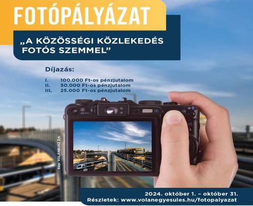 Már csak pár nap, és lezárul a Közösségi közlekedés fotós szemmel pályázat