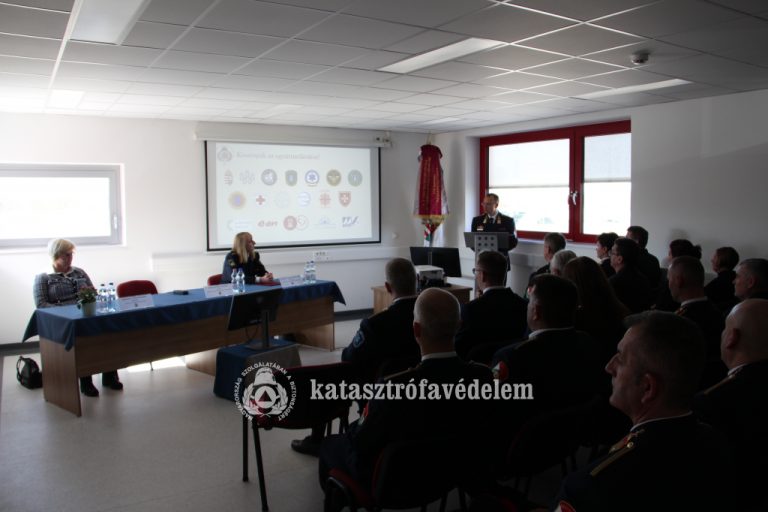 Évértékelőt tartott a baranyai katasztrófavédelem