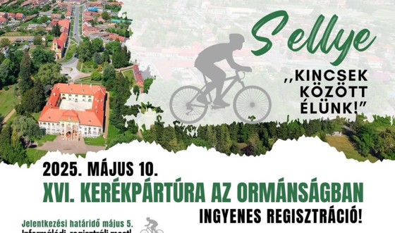 Május 10: „Kincsek között élünk” kerékpártúra
