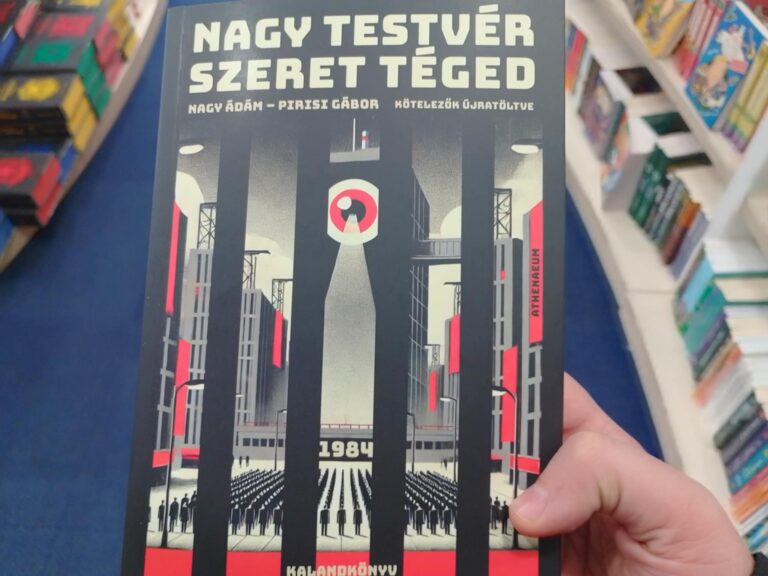 Könyvajánló – Nagy Testvér Szeret Téged