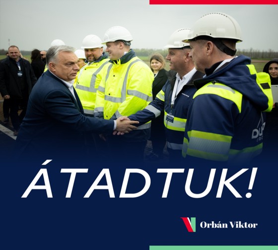 Orbán Viktor: mi lettünk az útépítések kormánya