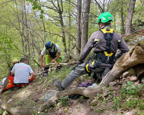 Visegrádnál 40 méter mélybe zuhant a szikláról egy turista