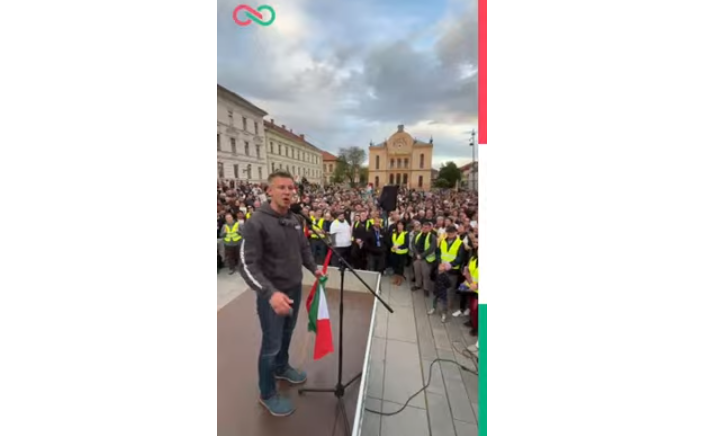 Orbán öszödi beszédét emlegette Magyar Péter Pécsett