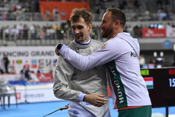 Rabb Krisztián aranyérmes a szöuli kard Grand Prix-n