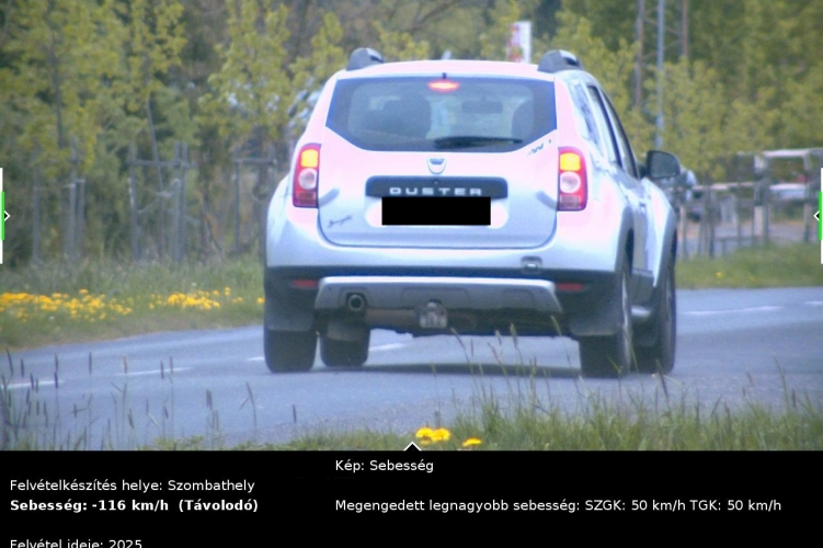 Többszázezres bírságok gyorshajtásért