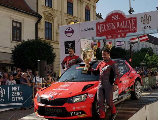 A Német – Németh páros nyert, ifj. Ranga László lett a leggyorsabb pécsi versenyző az 58. Mecsek Rallye-n
