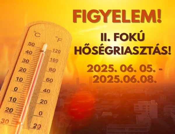 Máris itt a hőségriasztás!