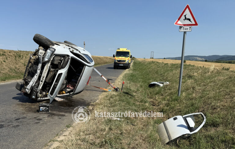 Súlyos baleset történt Mindszentgodisánál
