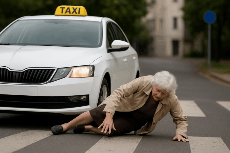 Szemtanúkat keres a rendőrség: fehér taxi gázolt zebrán Pécsen