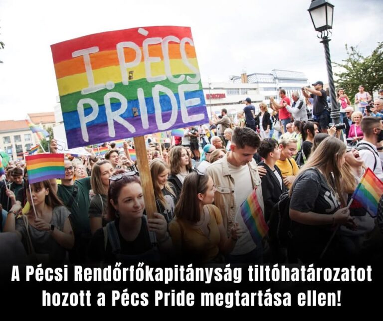 Pécs Pride: a rendőrség betiltotta, a szervezők kitartanak