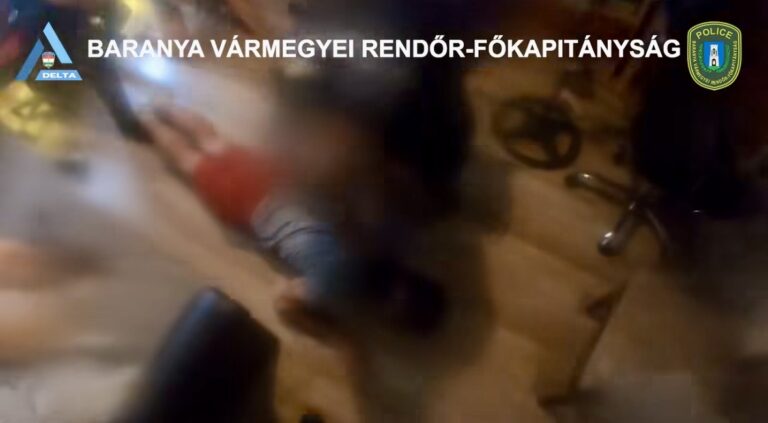 Nincs megállás a drog elleni harcban Pécsett – VIDEÓ