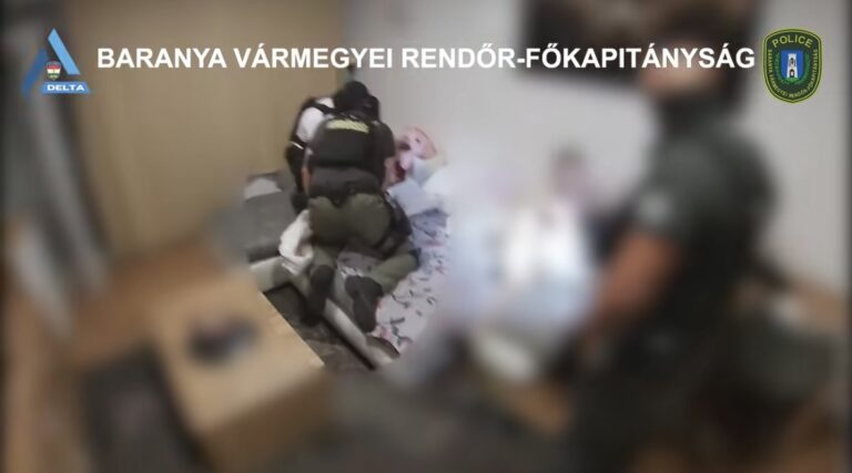 Kommandós akció Pécsett – kristálydílert és fogyasztót is elfogtak