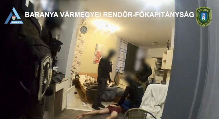 Újabb drogfogás Baranyában – egymás után csaptak le a rendőrök – videó