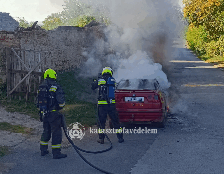 Balesetek, tűzesetek és mentések: mozgalmas hétvégét zártak a baranyai tűzoltók