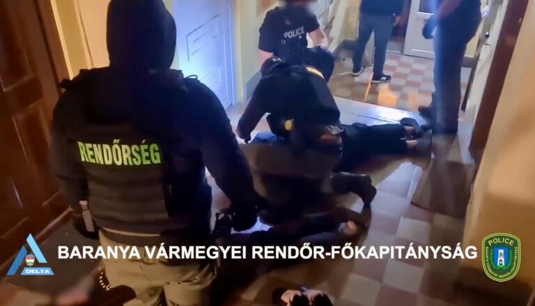 Dílerről dílerre – a pécsi droghálózat felszámolásával zárult a rendőrségi akció