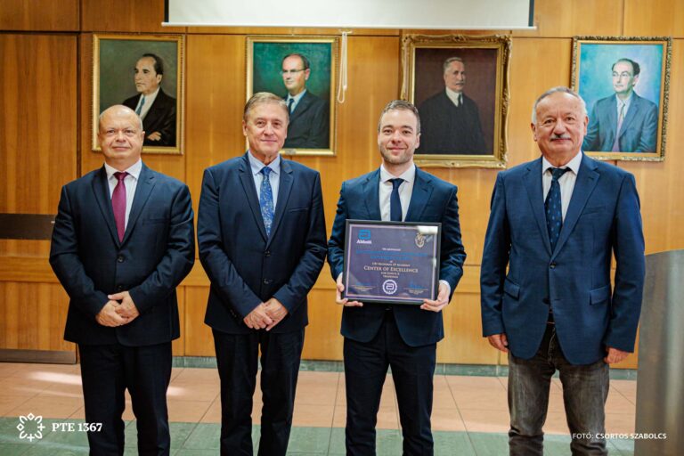 Rangos díjat kapott a PTE Szívgyógyászati Klinika Elektrofiziológiai Laborja