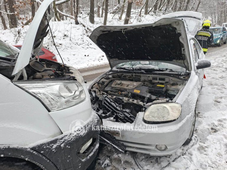 Csúszós utak, gyors segítség – csak két baleset történt a nagy havazásban
