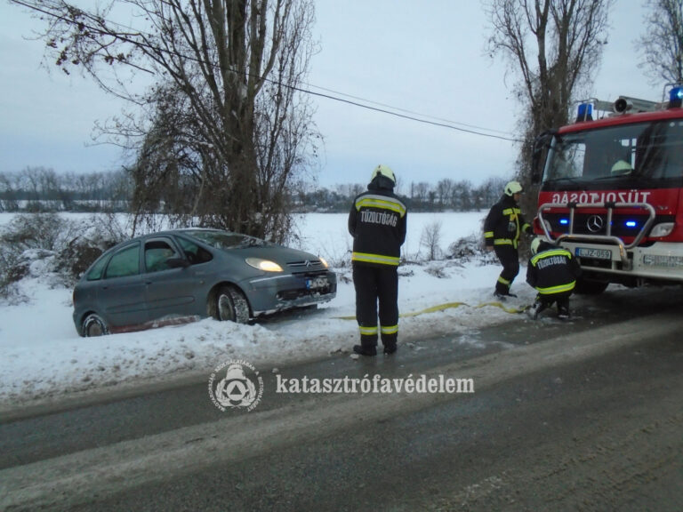 Télies útviszonyok Baranyában: teherforgalmi korlátozások, folyamatos beavatkozás