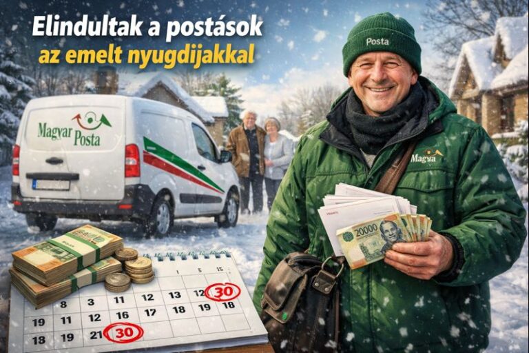 Elindultak a postások az emelt nyugdíjakkal
