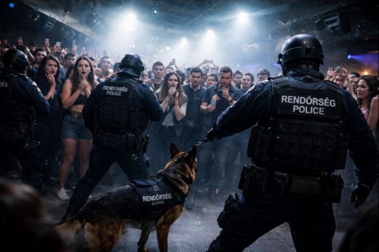 Hajnalig tartó rendőrségi razzia a Pécsi Estben – semmit nem találtak, a vendégek mégis „gyanúsak” lettek