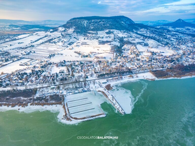 Életveszélyes a jég: sem a Balatonon, sem a Dunán nem biztonságos rámenni