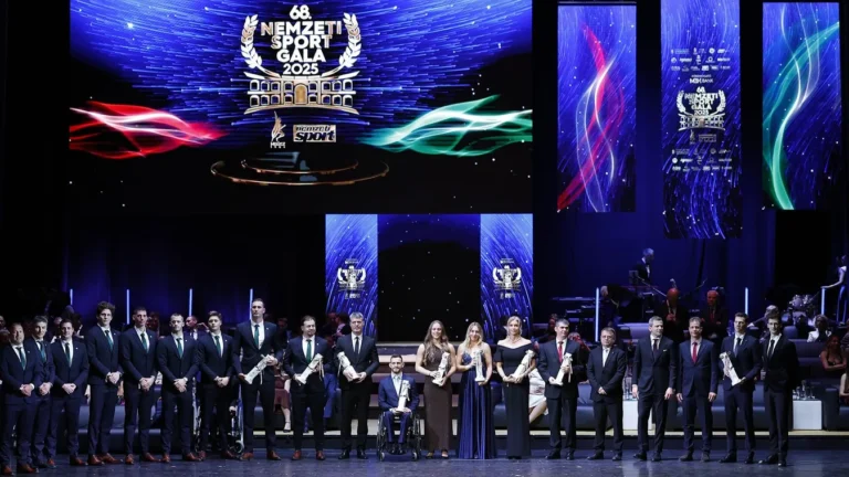 A 2025-ös év legjobbjait díjazták a Nemzeti Sport Gálán