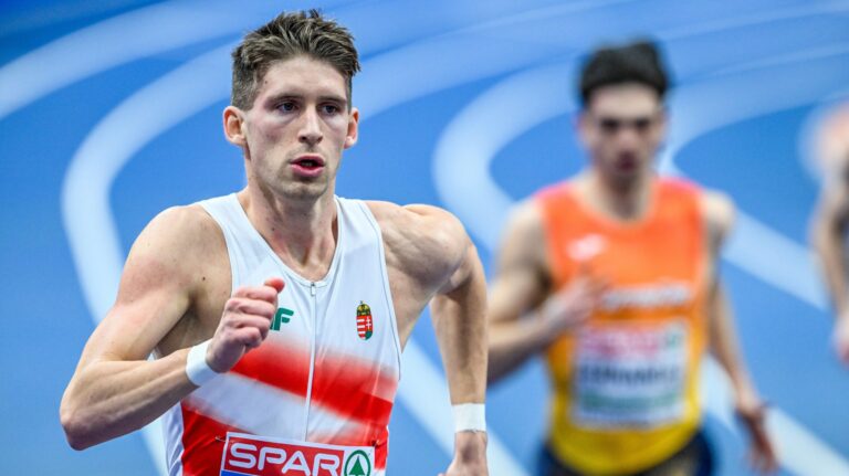 Molnár Attila sprinter Európa-csúccsal nyert 400 méteren Ostravában