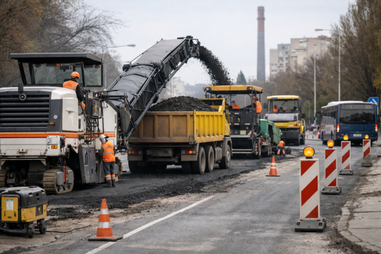 Forgalomkorlátozás a Mohácsi úton: több napos munkák kezdődnek csütörtöktől