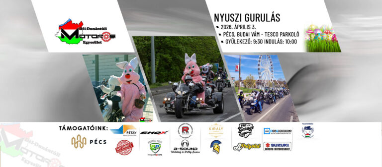 Motoros nyuszik lepik el Pécset