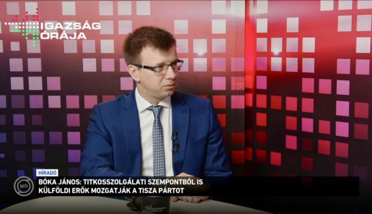 Bóka János: választási beavatkozás zajlik Magyarországon?