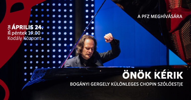 A közönség választja a műsort: különleges Chopin-est érkezik a Kodály Központba