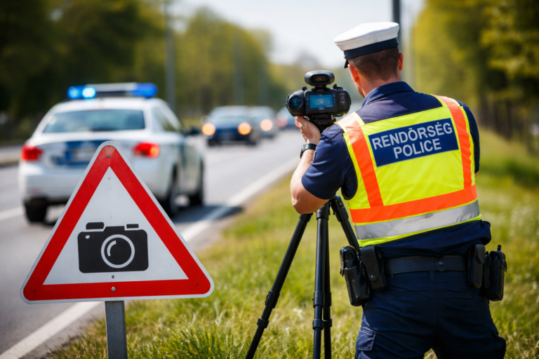 Ma reggel elindult a 24 órás traffipax-razzia – mutatjuk a baranyai helyeket