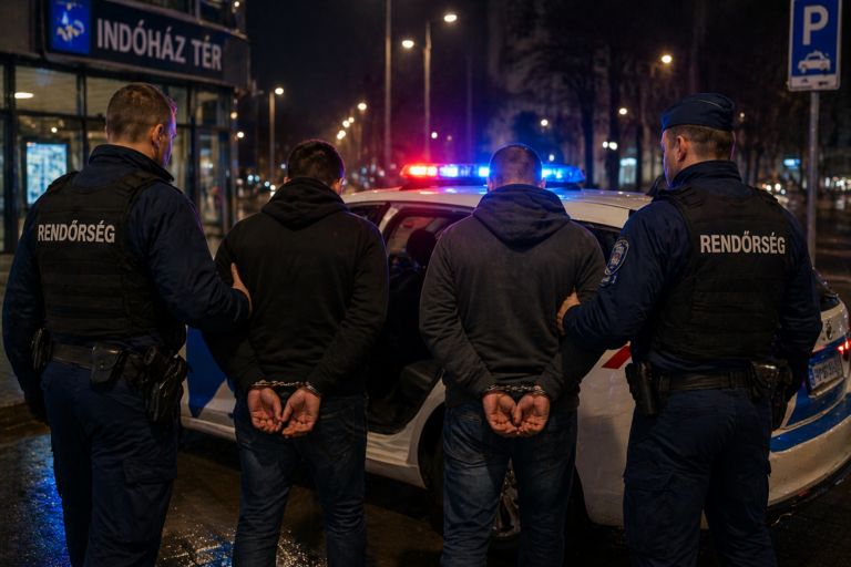 Sörre és pálinkára költötték a rablott pénzt Pécsett – két órán belül elfogták őket