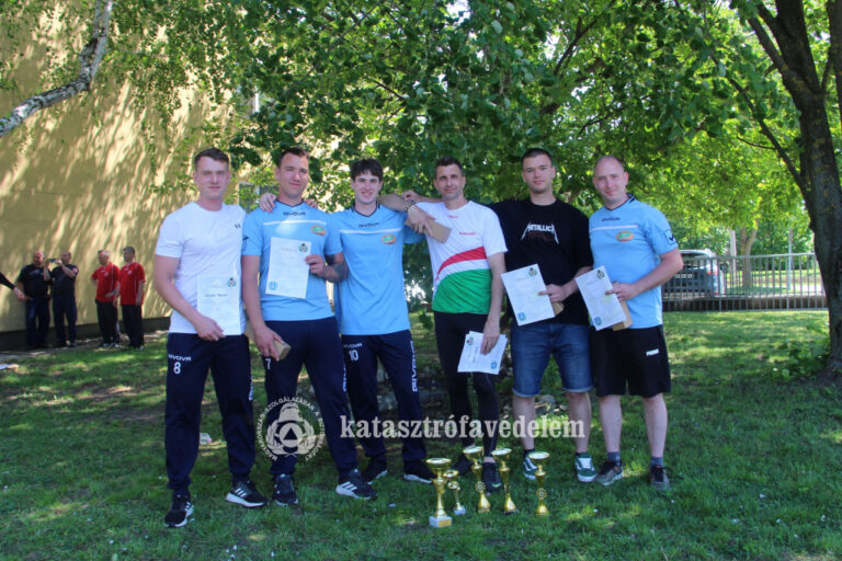 A pécsi tűzoltók vitték a prímet a baranyai tűzoltósport-versenyen