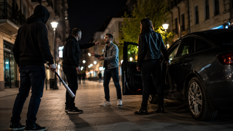Tettlegességig fajult a vita Pécs belvárosában