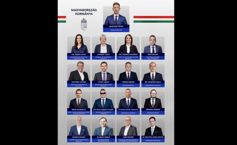Véglegessé vált a Tisza-kormány: megvannak a miniszterek