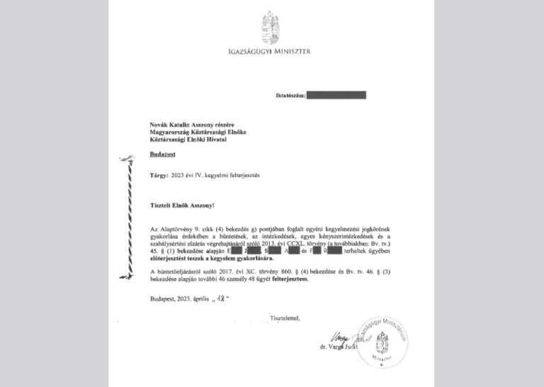 Kegyelmi ügy: egyre több részlet derül ki