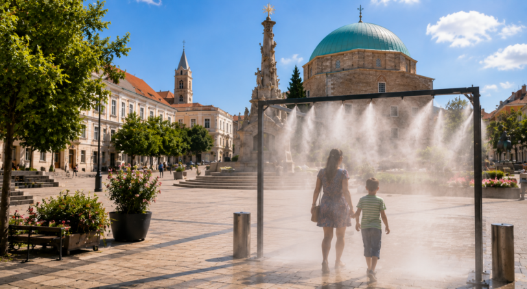 Pécs felkészülten várja a hőhullámot