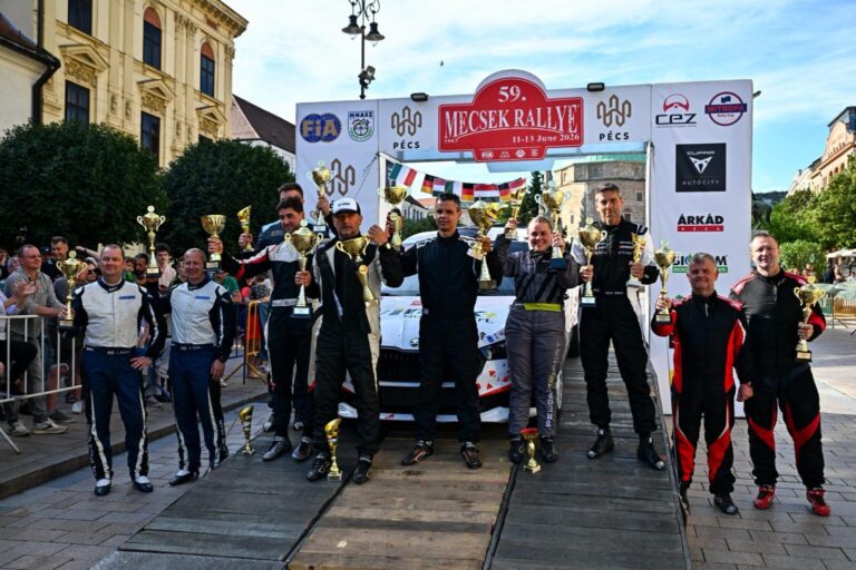 Minden gyorsaságit megnyertek Vinczéék – fölényes sikerrel zárult az 59. Mecsek Rallye