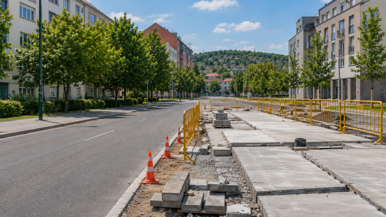 Ideiglenesen áthelyezik az Árkád autóbusz-megállóját