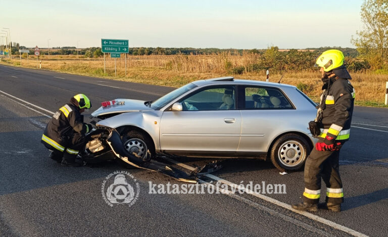 Négy baleset történt alig két nap alatt Baranyában, többen megsérültek
