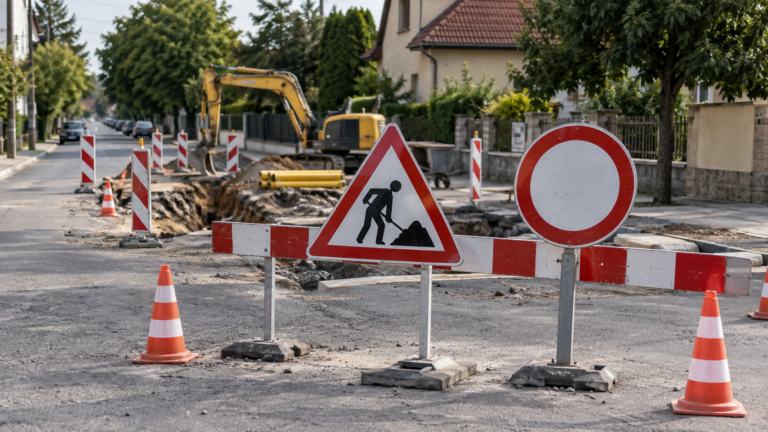Gázvezetékjavítás miatt hétfőn lezárják az Angster József utca egyik kereszteződését